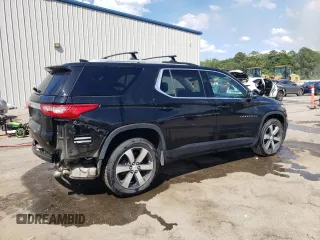 2018 Chevrolet Traverse LT z VIN 1GNEVHKW9JJ243641, wystawiony jako Copart lot #55422995 z przebiegiem 114 120 mil mil oraz Szkoda całkowita • Salvage title. Historia ofert i sprzedaży dostępna na DreamBid. Obrazek 3.