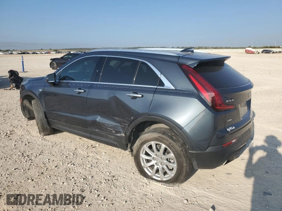 2021 Cadillac XT4 AWD Luxury with VIN 1GYFZBR43MF004722, listed as a Copart auction lot 80326714 with 45,046 mi miles and Salvage Title. Bid and sale history available at carsss.com. Image 2.