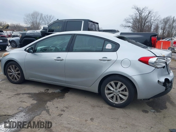 2015 Kia Forte LX with VIN KNAFX4A65F5256000, listed as a IAAI auction lot 41546225 with 135,106 mi miles. Bid and sale history available at carsss.com. Image 14.