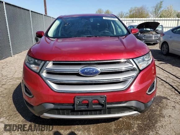 2018 Ford Edge SEL with VIN 2FMPK4J90JBB99222, listed as a Copart auction lot 55024015 with 101,220 mi miles and Clean Title. Bid and sale history available at carsss.com. Image 5.