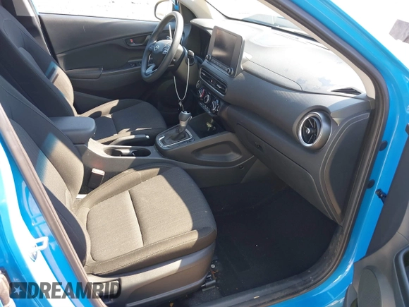 2022 Hyundai Kona SEL with VIN KM8K62AB0NU900007, listed as a IAAI auction lot 41700653 with 31,463 mi miles and . Bid and sale history available at carsss.com. Image 5.
