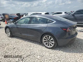 2018 Tesla Model 3 Long Range Battery with VIN 5YJ3E1EA6JF047204, listed as a Copart auction lot 54876935 with 62,735 mi miles and Salvage Title. Bid and sale history available at DreamBid. Image 2.