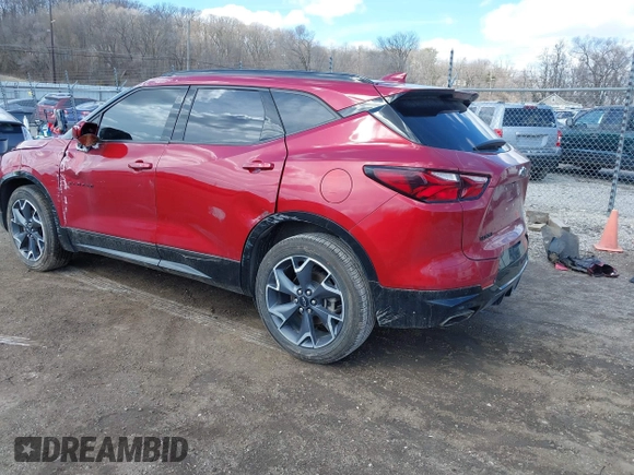2020 Chevrolet Blazer RS с VIN 3GNKBERS5LS625311, выставлен на аукционе IAAI как лот 41899703 с пробегом 80 473 миль миль и . История ставок и продаж доступна на DreamBid. Изображение 3.