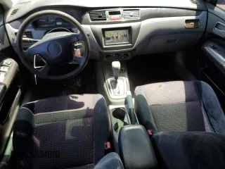 2005 Mitsubishi Lancer ES with VIN JA3AJ26E65U054420, listed as a Copart auction lot 52206935 with 187,277 mi miles and Salvage Title. Bid and sale history available at carsss.com. Image 8.
