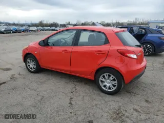 2011 Mazda Mazda2 Sport with VIN JM1DE1HZ8B0128484, listed as a Copart auction lot 52756635 with 143,691 mi miles and Salvage Title. Bid and sale history available at carsss.com. Image 2.