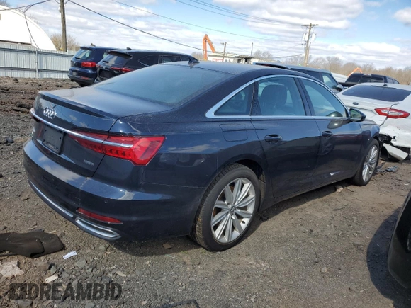 2019 Audi A6 Premium Plus with VIN WAUE8AF21KN128988, listed as a Copart auction lot 45857454 with 59,542 mi miles. Bid and sale history available at carsss.com. Image 3.
