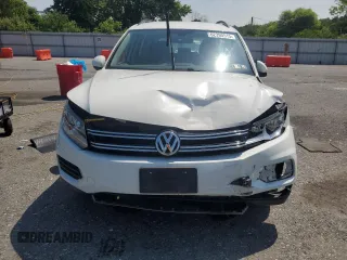 2017 Volkswagen Tiguan S with VIN WVGBV7AX8HK016005, listed as a Copart auction lot 62390515 with 68,026 mi miles and Salvage title. Bid and sale history available at DreamBid. Image 5.