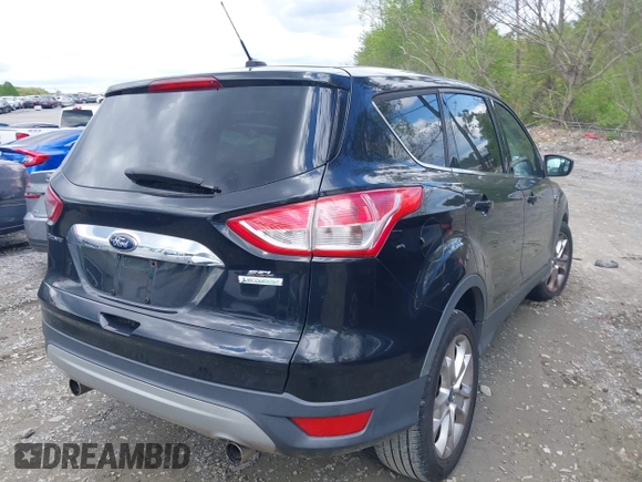 2013 Ford Escape SEL with VIN 1FMCU0H97DUC94687, listed as a IAAI auction lot 42024797 with 207,216 mi miles. Bid and sale history available at carsss.com. Image 4.