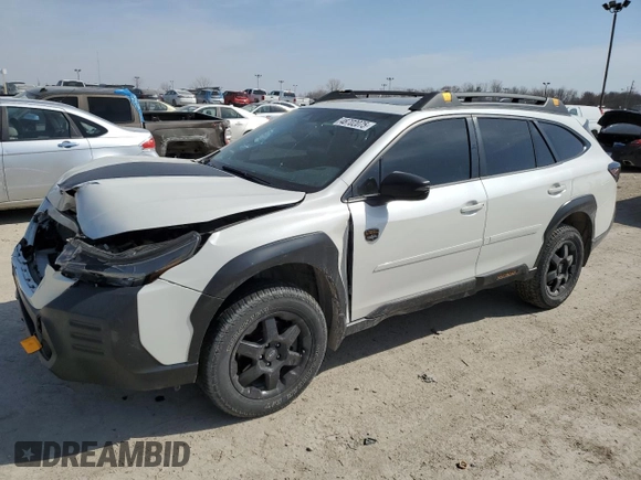 2023 Subaru Outback Wilderness with VIN 4S4BTGUDXP3111827, listed as a Copart auction lot 48702075 with 52,628 mi miles and Salvage title. Bid and sale history available at DreamBid. Image 1.