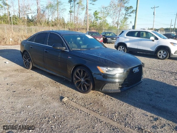 2015 Audi A6 3.0T Premium Plus with VIN WAUFGAFC9FN035982, listed as a IAAI auction lot 41832535 with 152,759 mi miles. Bid and sale history available at carsss.com. Image 1.