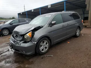 2010 Honda Odyssey Touring с VIN 5FNRL3H92AB114278, выставлен на аукционе Copart как лот 61245465 с пробегом 186 733 миль миль и Чистый • Clean title. История ставок и продаж доступна на DreamBid. Изображение 1.
