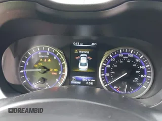 2015 Infiniti Q50 with VIN JN1BV7AR8FM401199, listed as a IAAI auction lot 41997546 with 86,017 mi miles. Bid and sale history available at carsss.com. Image 7.