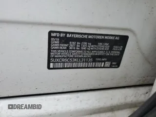2019 BMW X5 xDrive40i with VIN 5UXCR6C53KLL31135, listed as a Copart auction lot 39981243 with 37,477 mi miles. Bid and sale history available at carsss.com. Image 14.