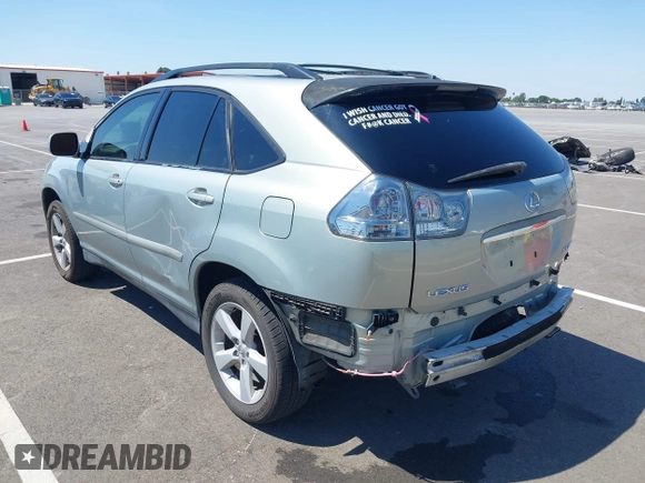 2006 Lexus RX 330 with VIN JTJGA31U460059489, listed as a IAAI auction lot 42474151 with 252,233 mi miles and . Bid and sale history available at DreamBid. Image 3.