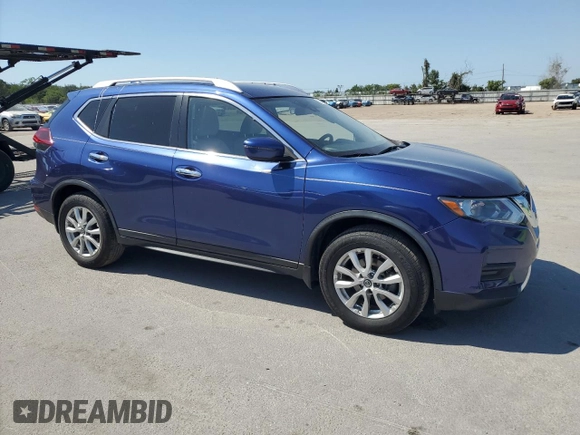 2020 Nissan Rogue SV with VIN KNMAT2MTXLP534033, listed as a Copart auction lot 52941045 with 58,509 mi miles and Non Repairable. Bid and sale history available at DreamBid. Image 4.