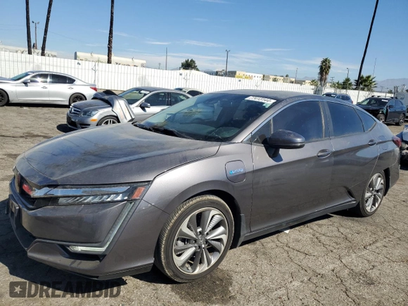 2018 Honda Clarity Plug-In Hybrid with VIN JHMZC5F17JC018537, listed as a Copart auction lot 77413144 with 74,350 mi miles and Salvage Title. Bid and sale history available at carsss.com. Image 1.