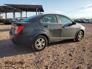 2015 Chevrolet Sonic LT with VIN 1G1JC5SG7F4132086, listed as a Copart auction lot 63196045 with 67,846 mi miles and Salvage title. Bid and sale history available at DreamBid. Image 3.
