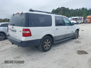 2007 Ford Expedition EL SSV with VIN 1FMFK165X7LA17471, listed as a IAAI auction lot 37941369 with 1 mi miles. Bid and sale history available at carsss.com. Image 4.