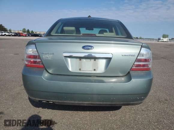 2008 Ford Taurus Limited with VIN 1FAHP25W28G121161, listed as a Copart auction lot 55628535 with 97,827 mi miles and Salvage title. Bid and sale history available at DreamBid. Image 6.