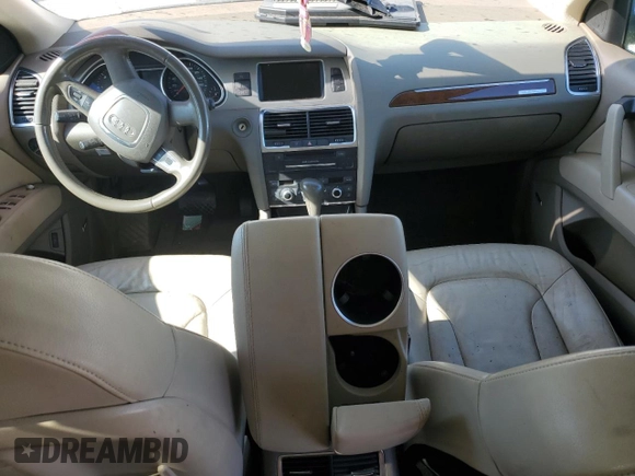 2010 Audi Q7 Premium Plus with VIN WA1LMAFE2AD001536, listed as a Copart auction lot 55660415 with Not provided miles and Clean title. Bid and sale history available at DreamBid. Image 8.