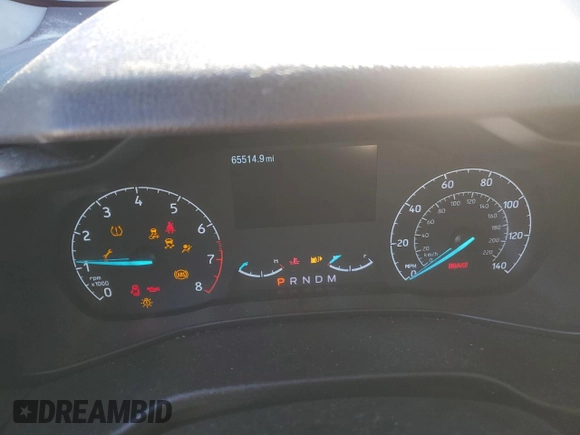 2022 Ford Transit Connect XL with VIN NM0GE9E24N1538522, listed as a Copart auction lot 51353895 with 65,514 mi miles and Salvage title. Bid and sale history available at DreamBid. Image 9.