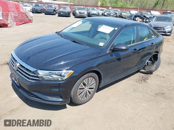 2021 Volkswagen Jetta S with VIN 3VWC57BU2MM102343, listed as a IAAI auction lot 42102193 with 33,205 mi miles and . Bid and sale history available at DreamBid. Image 2.