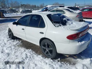 2003 Chevrolet Cavalier with VIN 1G1JC52F137382442, listed as a IAAI auction lot 41266267 with 140,565 mi miles and . Bid and sale history available at DreamBid. Image 3.