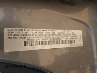 2011 Volkswagen Jetta SE with VIN 3VWDX7AJ4BM330203, listed as a IAAI auction lot 42256889 with 209,557 mi miles and . Bid and sale history available at DreamBid. Image 9.