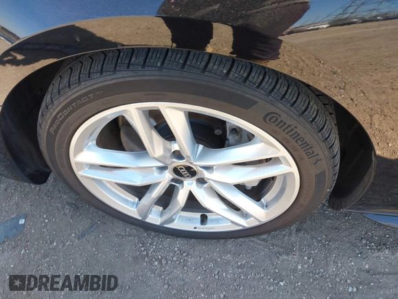2023 Audi A4 S line Premium Plus with VIN WAUEAAF49PA001586, listed as a IAAI auction lot 41772434 with 30,388 mi miles and . Bid and sale history available at DreamBid. Image 12.