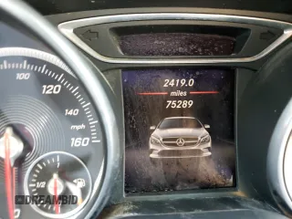 2018 Mercedes-Benz CLA 250 with VIN WDDSJ4EB6JN676759, listed as a Copart auction lot 71327182 with 75,289 mi miles and . Bid and sale history available at DreamBid. Image 9.