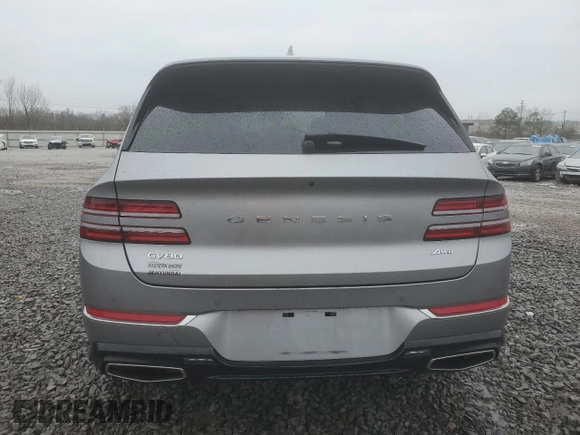 2022 Genesis GV80 с VIN KMUHBDSB8NU096461, выставлен на аукционе Copart как лот 44605835 с пробегом 25 088 миль миль и Списание • Salvage title. История ставок и продаж доступна на DreamBid. Изображение 6.