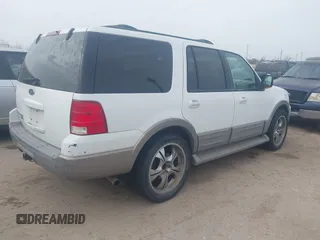 2003 Ford Expedition Eddie Bauer with VIN 1FMRU17W73LB67790, listed as a IAAI auction lot 41736559 with 284,820 mi miles. Bid and sale history available at carsss.com. Image 4.