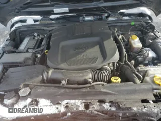 2018 Jeep Wrangler JK Unlimited Sport S with VIN 1C4BJWDG4JL820551, listed as a Copart auction lot 88658595 with 92,109 mi miles and Salvage Title. Bid and sale history available at carsss.com. Image 12.