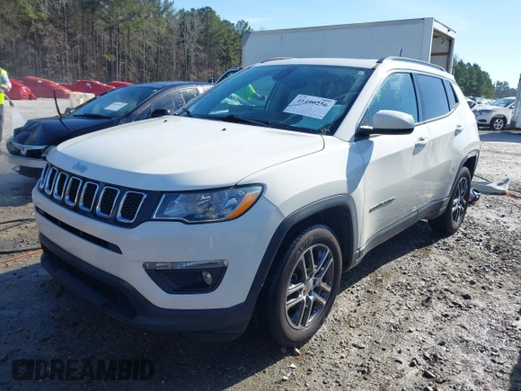 2019 Jeep Compass Altitude z VIN 3C4NJCBB0KT743170, wystawiony jako IAAI lot #41490256 z przebiegiem 93 319 mil mil oraz . Historia ofert i sprzedaży dostępna na DreamBid. Obrazek 18.