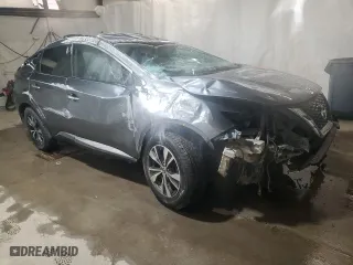 2020 Nissan Murano SV with VIN 5N1AZ2BS3LN109348, listed as a Copart auction lot 47999235 with 0 mi miles and Salvage Title. Bid and sale history available at carsss.com. Image 4.