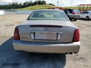 2000 Cadillac DeVille with VIN 1G6KD54Y2YU329414, listed as a Copart auction lot 62353674 with 0 mi miles and Clean Title. Bid and sale history available at carsss.com. Image 6.