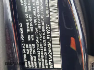 2021 Porsche Macan z VIN WP1AA2A5XMLB14937, wystawiony jako Copart lot #42006234 z przebiegiem 17 851 mil mil oraz Szkoda całkowita • Salvage title. Historia ofert i sprzedaży dostępna na DreamBid. Obrazek 14.