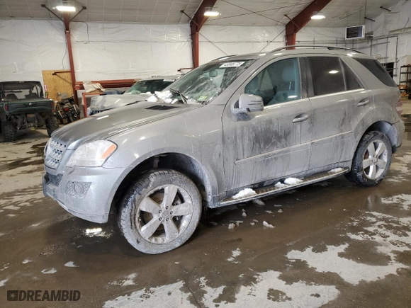 2011 Mercedes-Benz M-Class ML 350 with VIN 4JGBB8GB6BA737141, listed as a Copart auction lot 45848775 with 108,239 mi miles and Salvage Title. Bid and sale history available at carsss.com. Image 1.