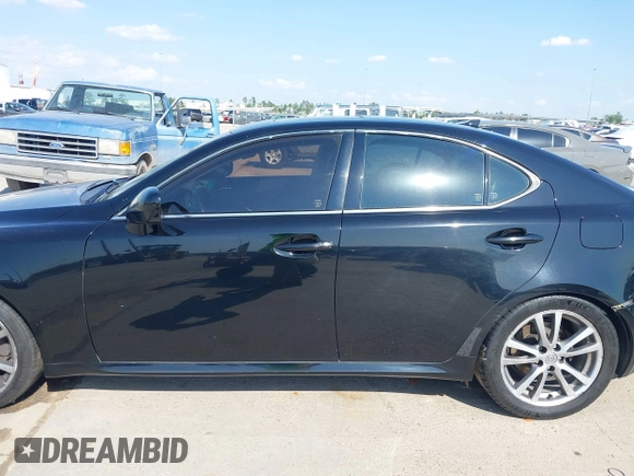 2008 Lexus IS 250 with VIN JTHBK262885061097, listed as a IAAI auction lot 41865094 with 242,449 mi miles. Bid and sale history available at carsss.com. Image 13.