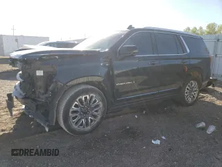 2023 GMC Yukon Denali Ultimate with VIN 1GKS2EKL6PR449880, listed as a Copart auction lot 73294524 with 33,345 mi miles and Salvage Title. Bid and sale history available at carsss.com. Image 1.