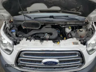 2015 Ford Transit Cargo with VIN 1FTYE1CM7FKA24477, listed as a Copart auction lot 86310214 with 54,098 mi miles and Salvage title. Bid and sale history available at DreamBid. Image 12.