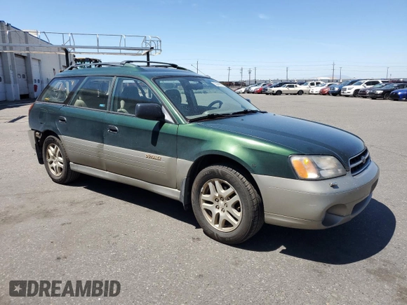 2000 Subaru Legacy Outback z VIN 4S3BH6755Y7606158, wystawiony jako Copart lot #58448905 z przebiegiem 196 428 mil mil oraz Szkoda całkowita • Salvage title. Historia ofert i sprzedaży dostępna na DreamBid. Obrazek 4.