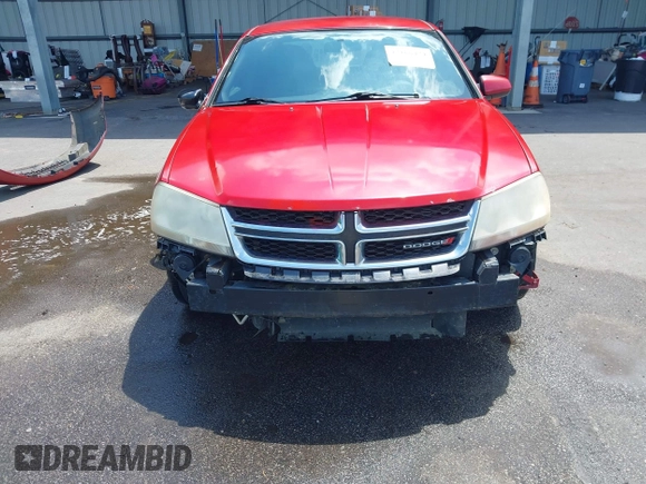 2013 Dodge Avenger SXT with VIN 1C3CDZCB1DN624924, listed as a IAAI auction lot 42166424 with 144,314 mi miles and . Bid and sale history available at carsss.com. Image 6.