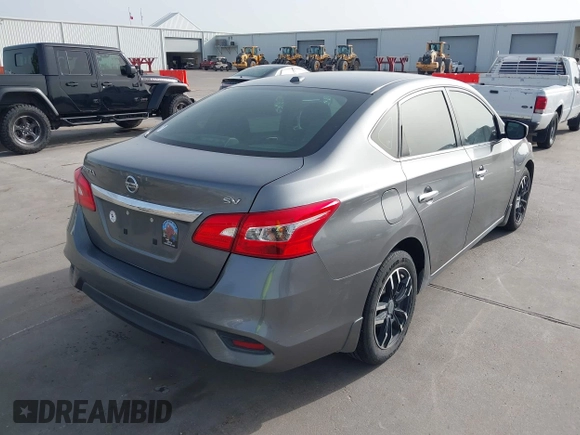 2017 Nissan Sentra S with VIN 3N1AB7AP0HY365821, listed as a IAAI auction lot 42263740 with 93,055 mi miles and . Bid and sale history available at DreamBid. Image 4.