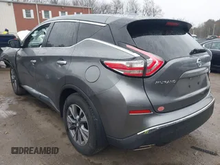 2017 Nissan Murano SL with VIN 5N1AZ2MH0HN186722, listed as a IAAI auction lot 41857991 with 52,845 mi miles and . Bid and sale history available at DreamBid. Image 3.