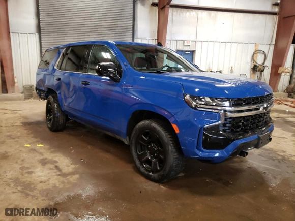 2022 Chevrolet Tahoe Commercial with VIN 1GNSKLED2NR294818, listed as a Copart auction lot 44179265 with 16,996 mi miles and Clean Title. Bid and sale history available at carsss.com. Image 4.