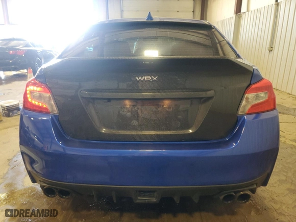 2020 Subaru WRX with VIN JF1VA1A65L9831866, listed as a Copart auction lot 48745565 with 57,119 mi miles and Salvage Title. Bid and sale history available at carsss.com. Image 6.