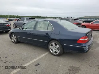 2005 Lexus LS 430 z VIN JTHBN36F255003577, wystawiony jako Copart lot #61298935 z przebiegiem 106 790 mil mil oraz Czysty tytuł • Clean title. Historia ofert i sprzedaży dostępna na DreamBid. Obrazek 2.