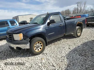 2007 GMC Sierra 1500 Work Truck with VIN 1GTEC14C77Z536988, listed as a Copart auction lot 49231695 with 123,248 mi miles and Clean title. Bid and sale history available at DreamBid. Image 1.