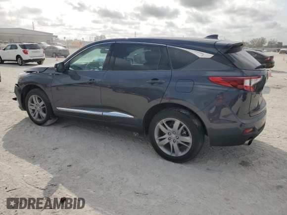 2021 Acura RDX w/Advance Package with VIN 5J8TC2H76ML044267, listed as a Copart auction lot 44777855 with 29,335 mi miles and Salvage Title. Bid and sale history available at carsss.com. Image 2.